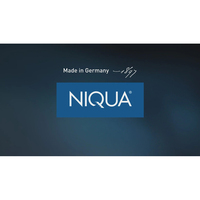 NIQUA SUPER Q 25 Fraise à serrailler à dents grossières, tige de 2,35 mm, 6 pièces, en acier d'outillage trempé, pour sertissage de pierres de joaillerie