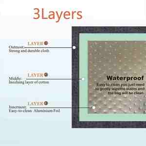 Bolsa Térmica Plegable para Refrigerador de 6.9 L, Bolsa Térmica Personalizada con Logotipo, Bolsa Térmica Aislada para Almuerzo con Cierre - Product Image 4