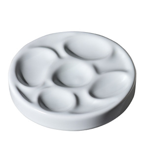 Paleta Redonda Multifuncional <span class=keywords><strong>de</strong></span> Cerámica <span class=keywords><strong>para</strong></span> Tinta, <span class=keywords><strong>Pintura</strong></span>, <span class=keywords><strong>Pintura</strong></span> China, Gouache, Acrílico - Arte <span class=keywords><strong>para</strong></span> Estudiantes, <span class=keywords><strong>Pintura</strong></span> Artística <span class=keywords><strong>para</strong></span> Estudiantes - Product Image 1