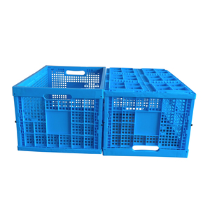 Lớn Nhựa Có Thể Gập Lại <span class=keywords><strong>Crate</strong></span> huyệt Ráp Trái Cây Rau Lưu Trữ Bin Tái Chế Trứng Thịt Gạo Hạt Giống Hộp Giỏ <span class=keywords><strong>Stackable</strong></span> - Product Image 1