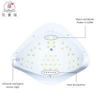 Lampe UV LED SunX5Max 150W pour ongles, séchoir à gel haute puissance pour salon de manucure, pédicure et usage domestique – Vente en gros usine