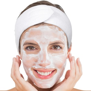 عصابة رأس ناعمة من قماش التيري مع شعار مطرز مخصص - عصابة رأس يومية صديقة للبيئة بأسلوب أوروبي وأمريكي - Product Image 4