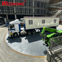 Plateforme tournante industrielle à engrenages pour camions, plateau tournant personnalisé pour terminal de camions