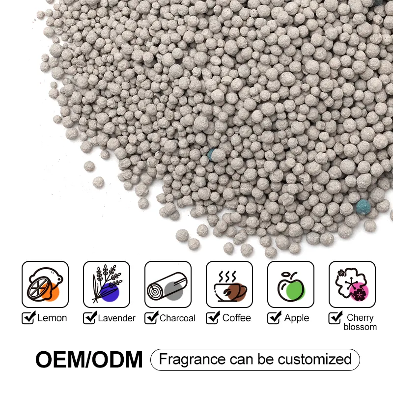 KunYinPet KYPY001 Unscented Clumping Clay Bentonite Cat Litter - Low Dust Odor Control