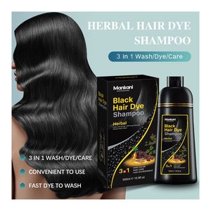 Shampoo Colorante per <span class=keywords><strong>Capelli</strong></span> 3 in 1 Herbicos, Tinta Naturale a Base di Erbe per <span class=keywords><strong>Capelli</strong></span> Neri, Castano Scuro e <span class=keywords><strong>Grigi</strong></span>, per Uomini e Donne, Prezzo all'Ingrosso OEM - Product Image 1