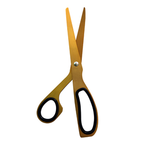 Ciseaux professionnels en acier inoxydable pour tailleur, usage domestique et bureau, couleur or - Product Image 1