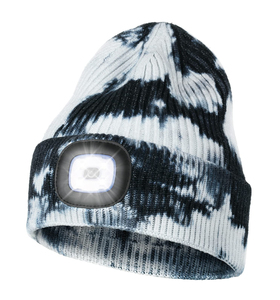 Bonnet LED de Noël avec lumière, unisexe, chaud, pour l'hiver, avec lampe frontale intégrée, 100% acrylique, pour la plage et les activités nocturnes en extérieur - Product Image 4