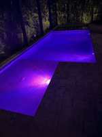 Lumière LED pour piscine RGB IP68 raffinée de 100 pieds, 1,5 pouce, multicolore, remplacement pour les lumières de piscine Pentair/Jandy/Hayward