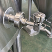 Fermenteur conique en acier inoxydable 1000L 2000L, prix compétitif, cuve de fermentation de bière pour brassage artisanal