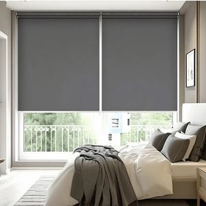 ستائر نوافذ أسترالية أوروبية معتمة بدون حبال، ستائر دوارة معتمة من القماش، ستائر كهربائية ذكية - Product Image 1