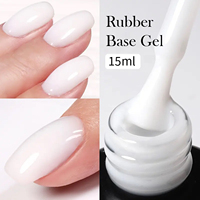 Base de Gel UV Professionnelle 64 Couleurs en Caoutchouc, Primer de Renforcement, Gel UV à Dissolution Rapide, Super Adhérence, Manucure Couleur YouGel