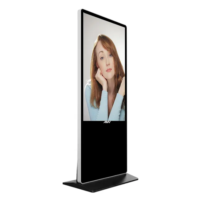 Touch Screen Digital Advertising Monitor Advertising Player Advertising Equipment Hot-sale 43 "photobooth 4k Black Indoor SDK