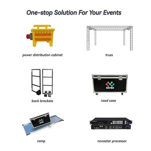 Raybo HD ngoài trời không thấm nước dẫn Màn hình hiển thị đầy đủ màu sắc p3.91 p4.81 Bảng điều chỉnh cho trung tâm mua sắm video tường cho thuê - Product Image 2