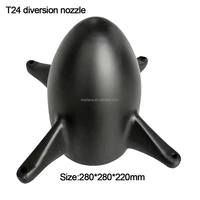 Accessoires pour haut-parleurs : Cornet de haute fréquence coaxial professionnel T24 à double sortie de 12 pouces, à fourre-tout moyen et haut, en mousse PU