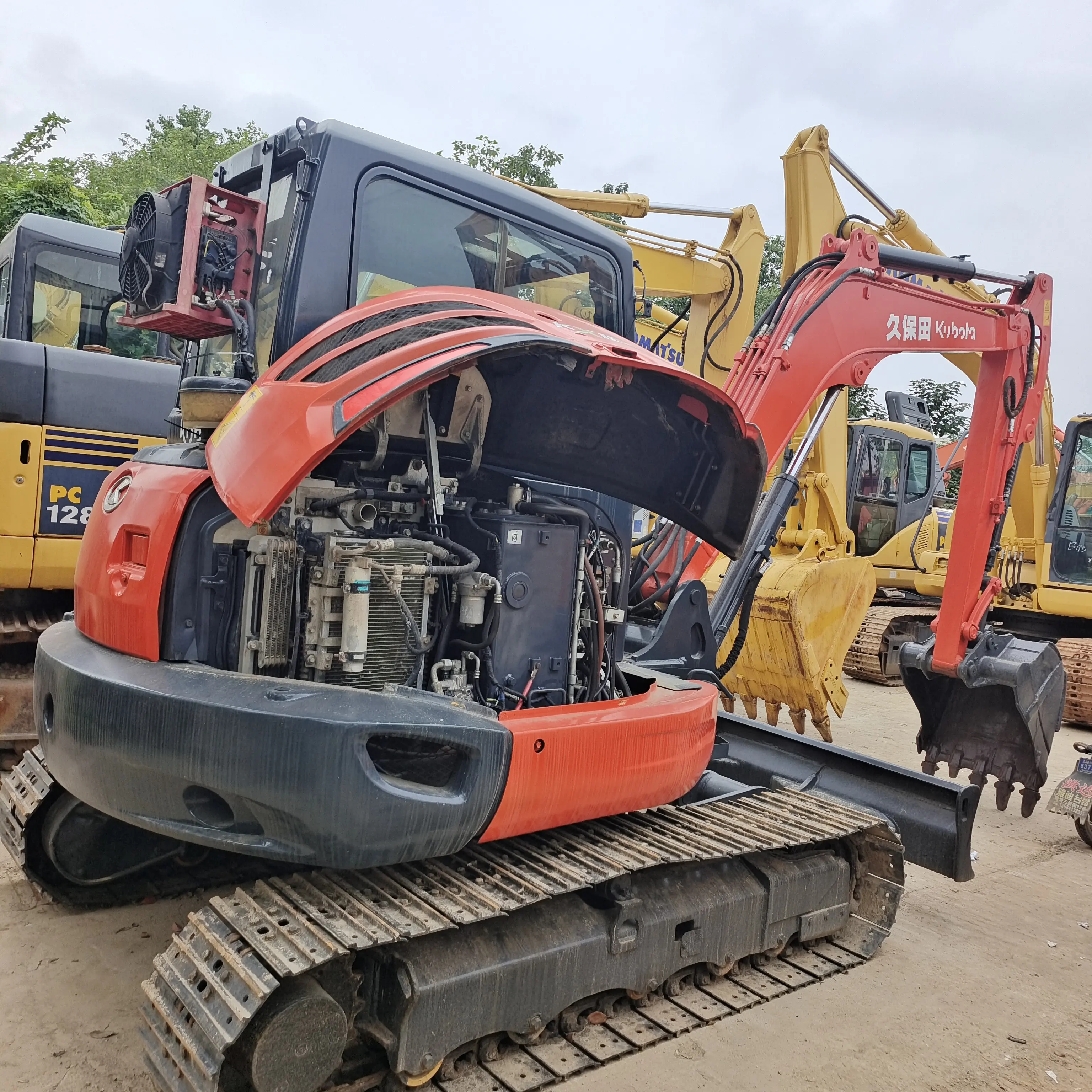 Günstiger Minibagger Kubota Kx155 Kx165 zu verkaufen