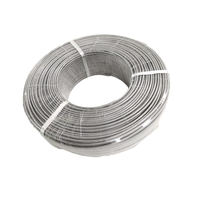 Câbles de compensation de thermocouple de type K industriels, conducteurs en cuivre toronné 24 AWG, isolation PTFE 300V, IP20