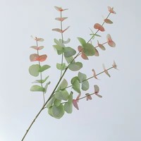 Großhandel Künstlicher Silberdollar-Eukalyptus-Zweig, Künstliche Eukalyptusblätter für Hochzeit, Heim, Party, Florale Dekoration, Großbestellung