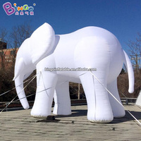 Mascotte gonflable personnalisée, modèle animal, accessoires de scène, publicité, éléphant gonflable géant pour spectacle sur scène