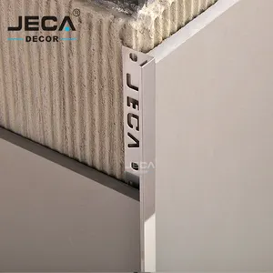 Foshan JECA Stainless Steel Tile Trim Free Sample Fashion Decorative Polished Luxury Metal Tile Trim Wall Edge Trim Free Sample