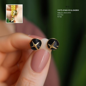 E275-E160-0408H Fashion <b>Stud</b> <b>Earrings</b> - Product Image 3
