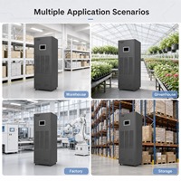 Dehumidifier Listrik Baru 168L/D Komersial Industri dengan Layar Digital dan Timer, Model Berdiri dan Dapat Dipindahkan untuk Gudang dan Bengkel