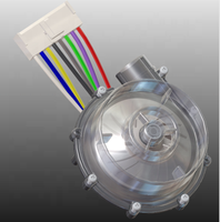 Souffleur d'air turbo sans balais WS7040 de 60 mm de diamètre, pression de 6,8 kPa, pour gonflables, ventilateur centrifuge DC 24 Vdc WONSMART avec driver