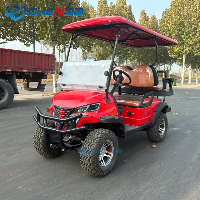 ゴルフカートオフロード車/電気観光車ゴルフコースパトカー/中国製プロデザイン