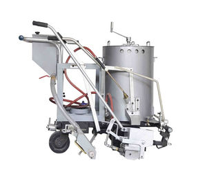 Machine à peinture thermoplastique à chaud de type à rouler de haute qualité pour la marquage routier des voitures, des routes et des parkings - Product Image 3