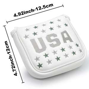 Factory Price Custom <b>Golf</b> <b>Club</b> Headcover USA Mallet Putter <b>Covers</b> <b>Golf</b> Putter <b>Head</b> <b>Covers</b> - Product Image 3