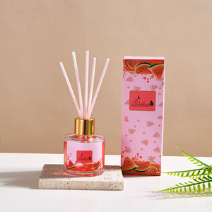 Fragancia para el hogar 50ML Botella de vidrio de moda Perfume con aroma afrutado Difusor de aceite esencial Difusor de caña de aroma - Product Image 4