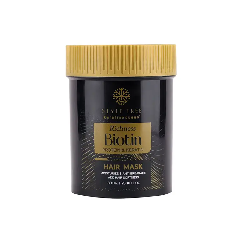 OEM Biotin Professional Keratin Hair Mask Treatment Deeply Repair Damaged Hair