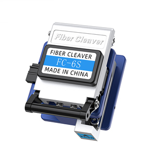 ZOERAX FC-6S Cleaver serat optik 250μm dilapisi baja, alat pemotong pengupasan FTTH alat koneksi dingin peralatan serat - Product Image 1