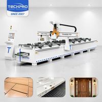 Routeur CNC ATC robuste avec table point à point pour la découpe du bois, la gravure et le traitement des trous, usage industriel