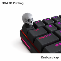 Custom 3D Printed Keycaps Resin Mechanical Keyboard Keycap with Personalized Logo 3D Machining Service