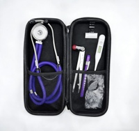 Excellent rapport qualité-prix : Kits de stéthoscopes acoustiques Fortune FT-SD03 Classic III certifiés CE, garantie 1 an, en stock, pour infirmières, cardiologie et échographie fœtale
