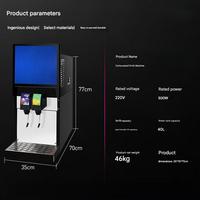 Distributeur de boissons gazeuses professionnel en acier inoxydable à 4 robinets |   Machine à boissons gazeuses de qualité alimentaire 3 litres chaudes