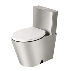<span class=keywords><strong>WC</strong></span> a Pavimento in Acciaio Inox con Design Moderno e Semplice, Produttori di Ningbo - Product Image 2