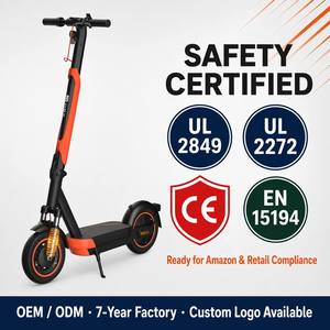 Scooter Eléctrico Plegable OBX 36V 10.4Ah para Adultos, para Desplazamientos Urbanos, Liquidación, Disponible en Almacén de EE. UU., Entrega en 7 Días - Product Image 2