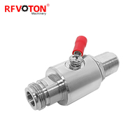 Parafoudre double N femelle vers N femelle à montage encastré avec protection GDT 0-6G
