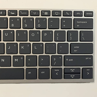Clavier sans fil rétroéclairé par LED avec interrupteurs Gateron pour EliteBook 730 G5 735 G5 735 G6 830 G5 830 G6 836 G5 Nouveau