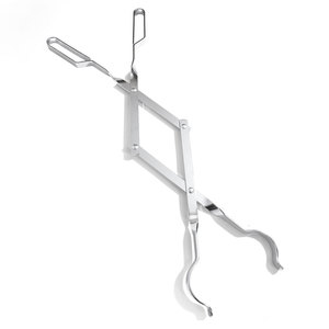 Juego <span class=keywords><strong>de</strong></span> Herramientas Modernas para Fogatas <span class=keywords><strong>de</strong></span> Acero Grabber, Pinzas Largas para Chimenea, Soporte para Leños, Accesorios para Fogatas - Product Image 1