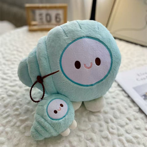 Llaveros de Peluche con Temática Oceánica al por Mayor: Muñecos de Peluche de Langosta, Vieira y Caracol para Niños, Regalo y Decoración - Product Image 4