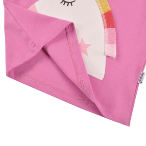 <span class=keywords><strong>Pigiama</strong></span> per Bambine in Cotone Organico Traspirante con Stampa <span class=keywords><strong>Animale</strong></span> Autunnale, Logo Personalizzato, Tessuto in Velluto e Design Personalizzati - Product Image 5