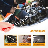 Clips de retenue de carrosserie de 425 pièces-Jeu de rivets automatiques-Clips de garniture de hayon/porte pour GM/Ford/Toyota/Honda/Chrysler (plastique)