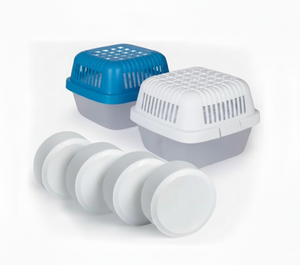 Comprimés de <span class=keywords><strong>recharge</strong></span> absorbants d'<span class=keywords><strong>humidité</strong></span> au chlorure de calcium non toxique, enregistrés REACH, 80%+ d'ingrédient actif, CAS 10043-52-4, Code HS - Product Image 4