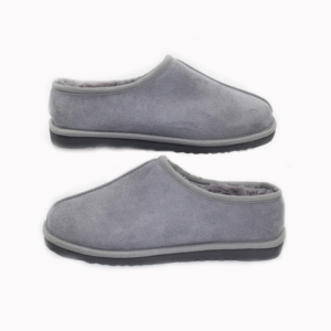 Özel moda sahte süet Anti kayma kauçuk taban bellek köpük kış sıcak erkekler kapalı ev terlikleri - Product Image 6