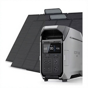 Nueva Estación de Energía Portátil Industrial ECO-FLOW Pro 3 de 8kWh, Salida de CA de 120/240V y 8000W, Garantía de 3 Años, Asa de Plástico, 2 Unidades - Product Image 1