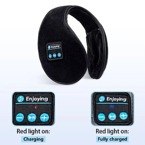 2025 nuovo copricapo di musica elettronica TWS cuffie più calde <span class=keywords><strong>cuffia</strong></span> auricolare riscaldamento inverno Smart senza fili <span class=keywords><strong>cuffia</strong></span> - Product Image 6