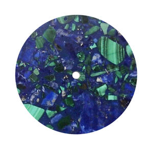 선전 공장 제작 천연 대리석 보석 시계 다이얼 - Product Image 3