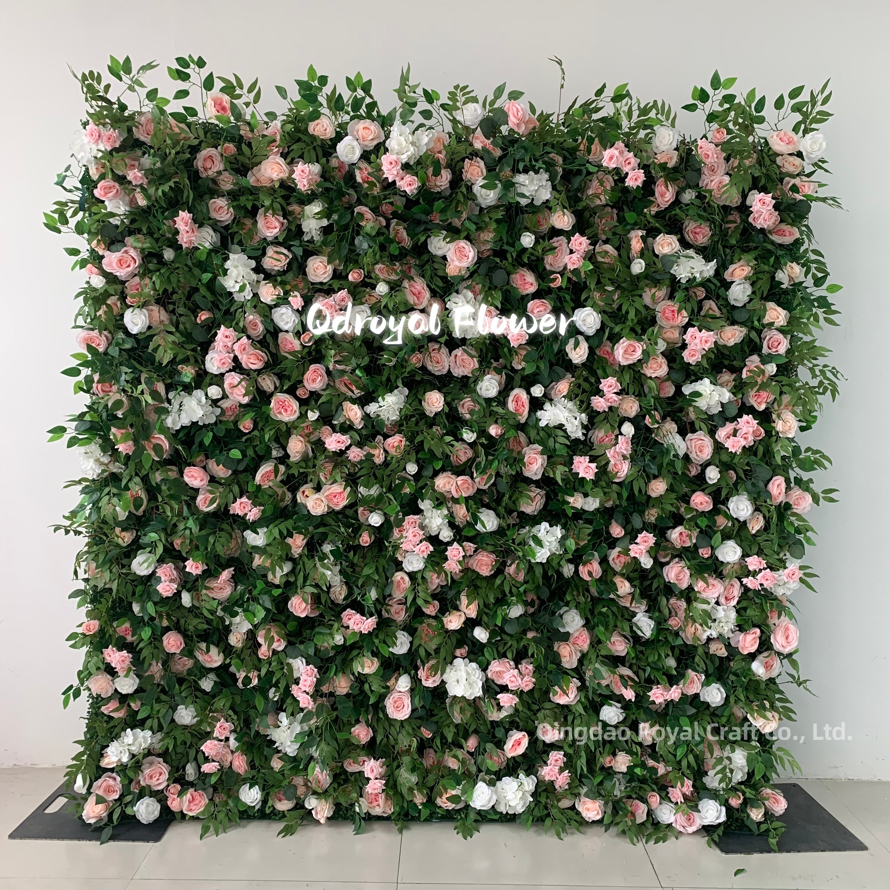 12 pannelli da parete di fiori artificiali, per pareti di fiori, fiori di seta, per decorazione di matrimoni, feste